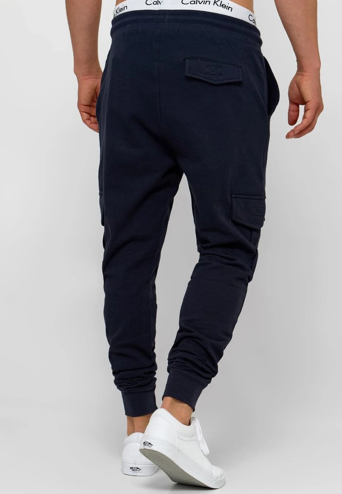 INDICODE JEANS DIEGO - Pantalon De Survêtement - Navy 2 INDICODE JEANS DIEGO - Pantalon De Survêtement - Navy – Image 2