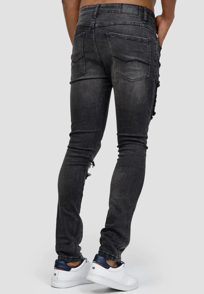 INDICODE JEANS COMPTON - Jeans Skinny - Vintage Black 3 INDICODE JEANS COMPTON - Jeans Skinny - Vintage Black â Image 3