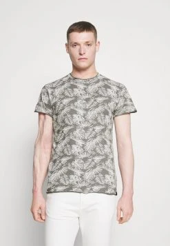 INDICODE JEANS KEEN - T-shirt Imprimé - Grey