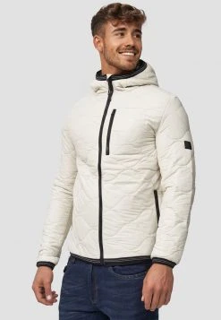 INDICODE JEANS Veste Mi-saison - White Asparagus -INDICODE Boutique 9ae9d15828cc4506a6293006f6099a13