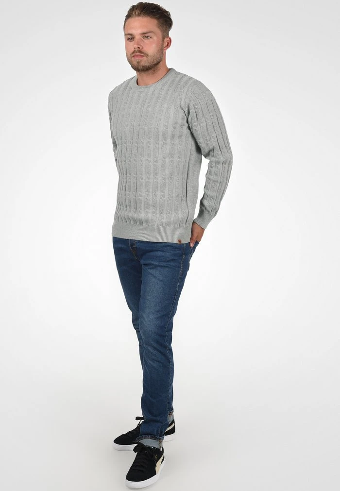 INDICODE JEANS IDPAULETTA - Pullover - Grey Mix 2 INDICODE JEANS IDPAULETTA - Pullover - Grey Mix – Image 2