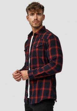 INDICODE JEANS ALTIN - Chemise - Tomato -INDICODE Boutique 9b02b8dabe0f4dcabcded445079c471d