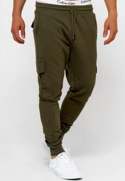 INDICODE JEANS BENDNER - Pantalon Cargo - Army Mix