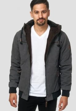 INDICODE JEANS Veste Mi-saison - Dark Grey