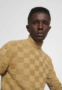 INDICODE JEANS CURTIS - Pullover - Cornstalk -INDICODE Boutique 9eabf64f2d5e4a3c9e98c2bfe3801d26