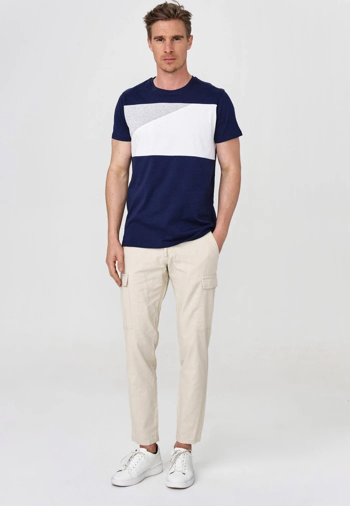 INDICODE JEANS CAGLE - Pantalon Cargo - Off-white 2 INDICODE JEANS CAGLE - Pantalon Cargo - Off-white – Image 2