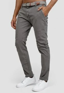 INDICODE JEANS Chino - Grey -INDICODE Boutique 9f3efc7cee4c41ed86605d2f5795fd3f