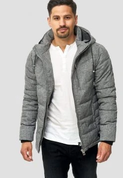 INDICODE JEANS CIRCUS - Veste D'hiver - Lt Grey Mix