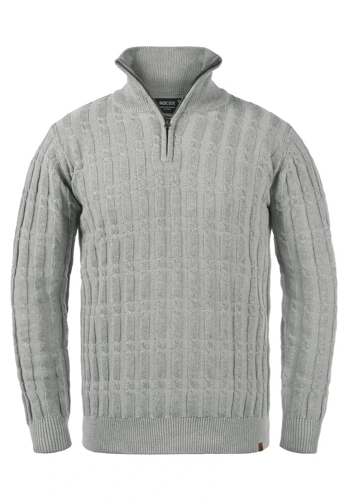 INDICODE JEANS IDPAULO - Pullover - Grey Mix 5 INDICODE JEANS IDPAULO - Pullover - Grey Mix – Image 5