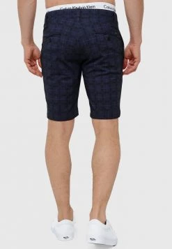 INDICODE JEANS AALBORG - Short - Navy Check -INDICODE Boutique a0286a818c1e4c1686adefa4d1f97048