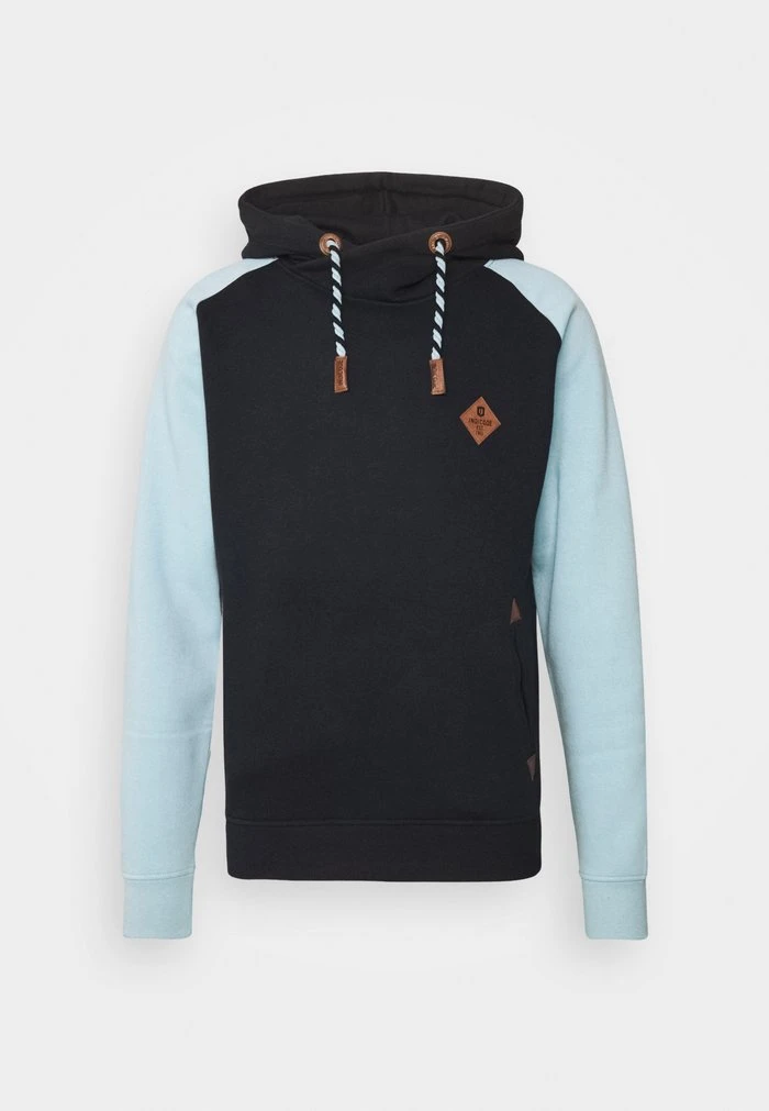 INDICODE JEANS DYOTT - Sweat à Capuche - Dunkelblau/hellblau 4 INDICODE JEANS DYOTT - Sweat à Capuche - Dunkelblau/hellblau – Image 4