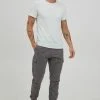 INDICODE JEANS IDGILMAT - Pantalon Cargo - Dark Grey