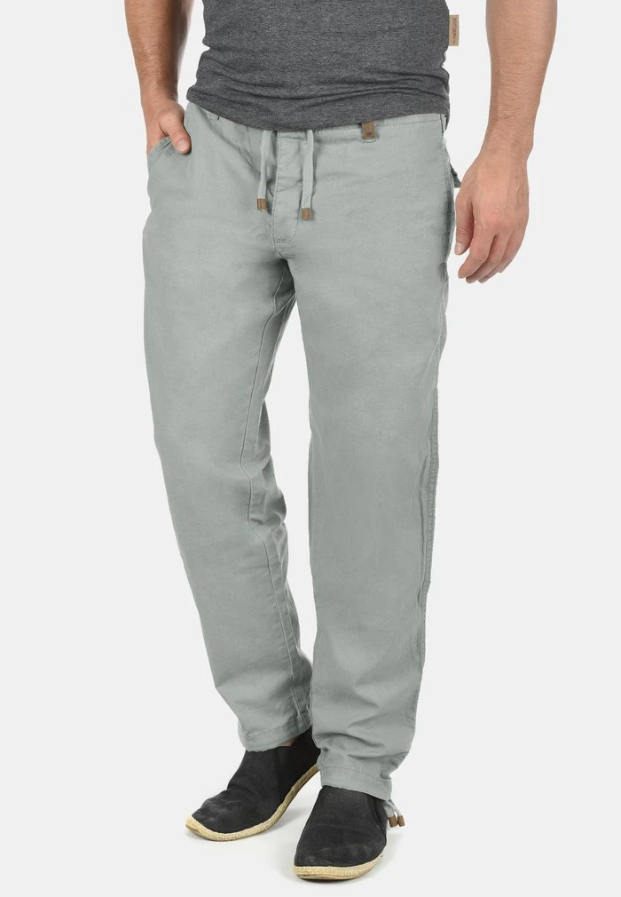 INDICODE JEANS IDIVES - Pantalon Classique - Light Grey 1 INDICODE JEANS IDIVES - Pantalon Classique - Light Grey