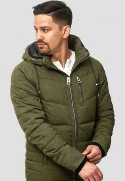 INDICODE JEANS CIRCUS - Veste D'hiver - Army -INDICODE Boutique a3e9affe8ee54753897488ec831ad134