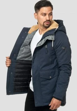 INDICODE JEANS Parka - Navy -INDICODE Boutique a4341608ee9e47cb88615016c8fc5402