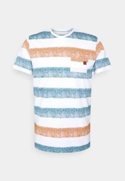 INDICODE JEANS HERNANDEZ - T-shirt Imprimé - Toffee