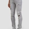 INDICODE JEANS COMPTON - Jeans Skinny - Vintage Grey