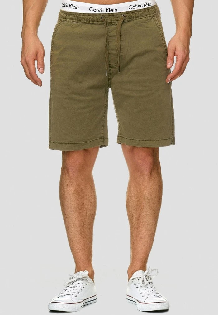 INDICODE JEANS BERMUDA - Short - Army 1 INDICODE JEANS BERMUDA - Short - Army