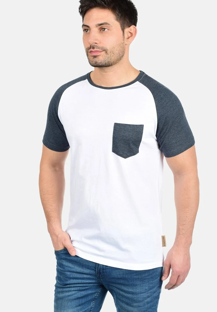 INDICODE JEANS IDGRESHAM - T-shirt Imprimé - Optical White 1 INDICODE JEANS IDGRESHAM - T-shirt Imprimé - Optical White