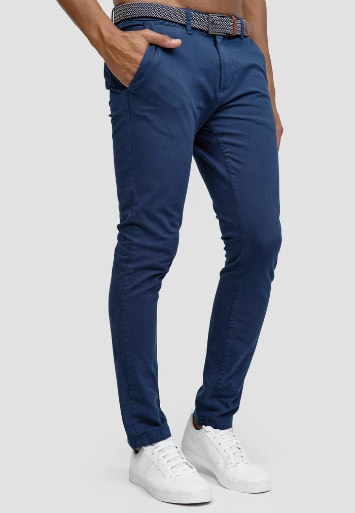 INDICODE JEANS Chino - Navy 4 INDICODE JEANS Chino - Navy â Image 4