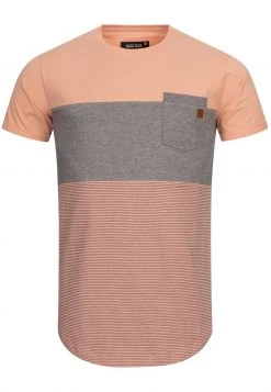 INDICODE JEANS PORTER - T-shirt Imprimé - Coral Cloud -INDICODE Boutique a703116d2d924858b5682d1132818d1b