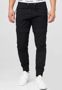 INDICODE JEANS DENNIS - Pantalon Cargo - Black 9 INDICODE JEANS DENNIS - Pantalon Cargo - Black -INDICODE Boutique a751b8a8bf0b40d993d5d0855b7fdc91