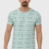 INDICODE JEANS T-shirt Imprimé - Quiet Wave