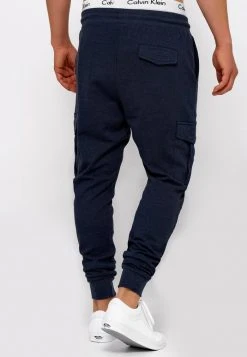 INDICODE JEANS BENDNER - Pantalon Cargo - Navy Mix -INDICODE Boutique a93524b0096f4a079dc54af875432ae8