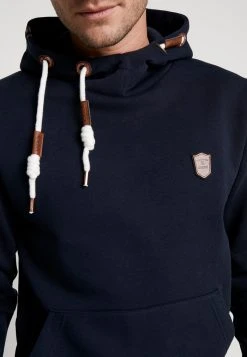 INDICODE JEANS NEVILLY - Sweat à Capuche - Navy -INDICODE Boutique a93fa35535f741ce81005b8b81afeff7