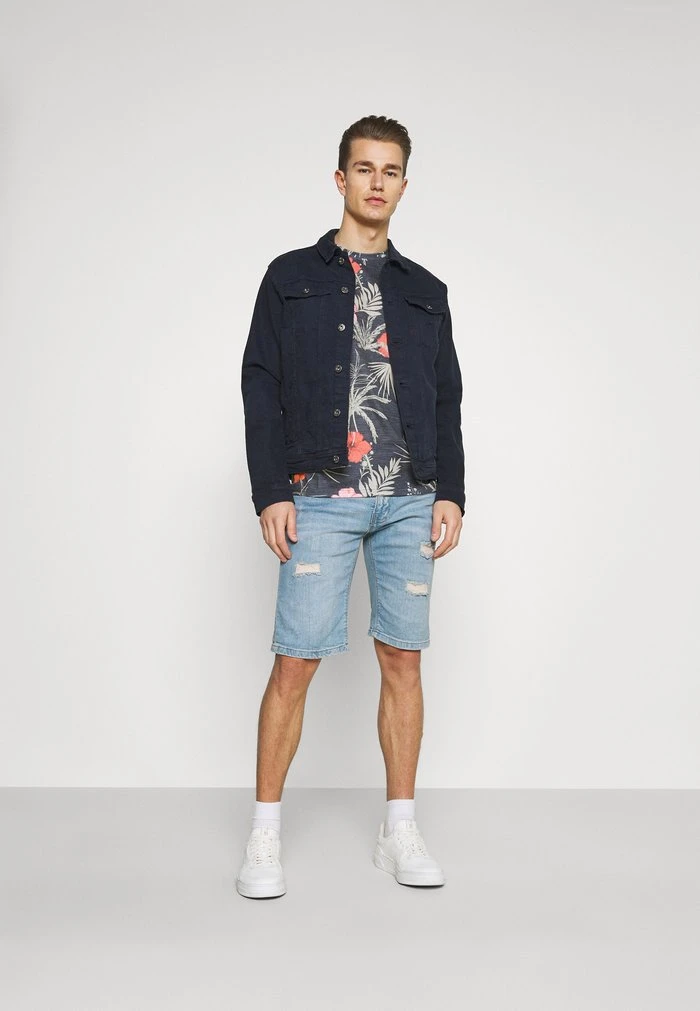 INDICODE JEANS CADIZ BRILIANT - T-shirt Imprimé - Navy 2 INDICODE JEANS CADIZ BRILIANT - T-shirt Imprimé - Navy – Image 2