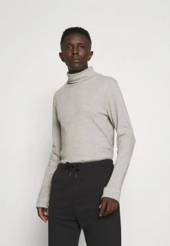 INDICODE JEANS ACOSTEEN ROLLI 2 PACK - T-shirt à Manches Longues - Grey Mix / Black