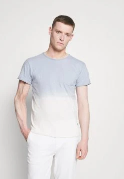 INDICODE JEANS HESS - T-shirt Imprimé - China Blue