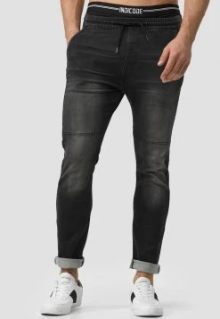 INDICODE JEANS FABRIZIO - Jean Slim - Vintage Black