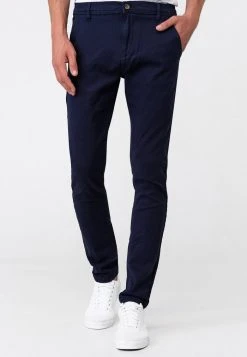 INDICODE JEANS BUCKNER - Chino - Navy -INDICODE Boutique ab643055fbe24ec0856f889222a1d701