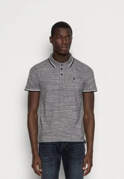 Promos INDICODE JEANS Boutique 52 INDICODE JEANS CONLEY - Polo - Black