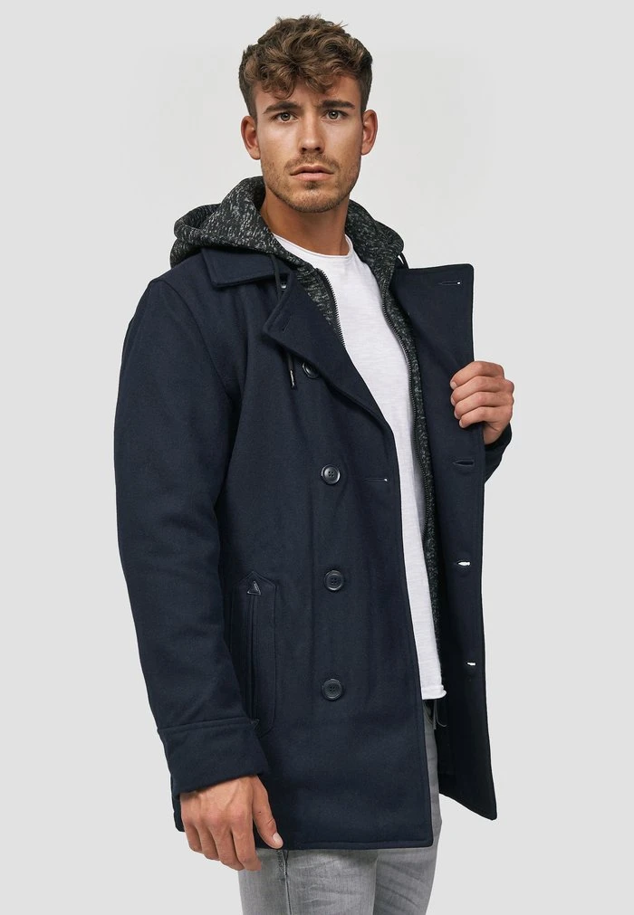 INDICODE JEANS Manteau Court - Dark Blue 5 INDICODE JEANS Manteau Court - Dark Blue – Image 5