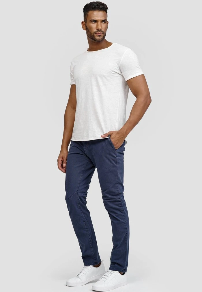 INDICODE JEANS Chino - Navy 2 INDICODE JEANS Chino - Navy â Image 2