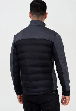 INDICODE JEANS ALTERIO - Veste Mi-saison - Black -INDICODE Boutique ad4f947b94864fb593f14dce78082e6f