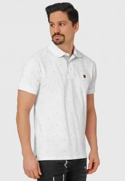 INDICODE JEANS AYERS - Polo - Offwhite
