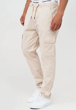 INDICODE JEANS BROADWICK - Pantalon Cargo - Fog