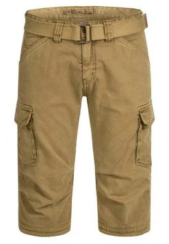INDICODE JEANS MIT GÜRTEL NICOLAS - Short - Amber -INDICODE Boutique af5fc21003854a0f84e129b6413ca301
