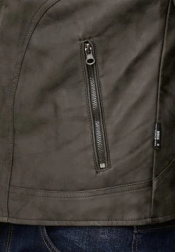 INDICODE JEANS MIGUEL - Veste En Similicuir - Dark Grey 12 INDICODE JEANS MIGUEL - Veste En Similicuir - Dark Grey -INDICODE Boutique b00d0a25074e4aee88c5796722664fb3