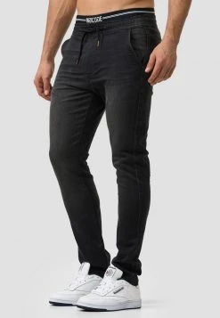 INDICODE JEANS ALBAN - Jegging - Black -INDICODE Boutique b07ca0c80b58401d84b444410f403ad6