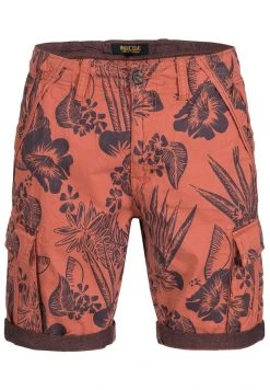 INDICODE JEANS ALBERT - Short - Orange -INDICODE Boutique b151d35cc5c84d86abff792d1a4b7518