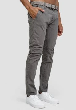 INDICODE JEANS Chino - Grey -INDICODE Boutique b16d2981113c48aca3c4b49606fb8678