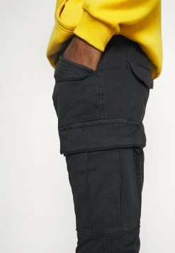 INDICODE JEANS VILLANUVA - Pantalon Cargo - Black -INDICODE Boutique b18b30460ad04e90a049eb1198c0c739