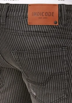 INDICODE JEANS CUBA CADEN - Short En Jean - Grey -INDICODE Boutique b19d0a8c814547b3be7331e548f07a32