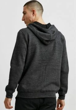 INDICODE JEANS IDARKELL - Sweat à Capuche Zippé - Black Mix -INDICODE Boutique b27e22a26b474422a668f6ad57781177