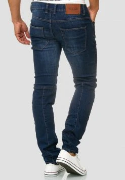 INDICODE JEANS NEVADA - Jean Slim - Blue -INDICODE Boutique b2f2a30f6f824b33a1fa85898d0d8b8c