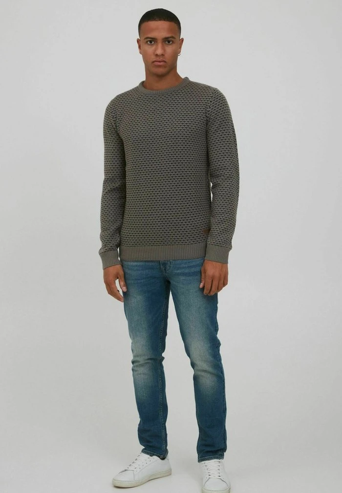 INDICODE JEANS IDCOPPLER - Pullover - Pewter 2 INDICODE JEANS IDCOPPLER - Pullover - Pewter – Image 2
